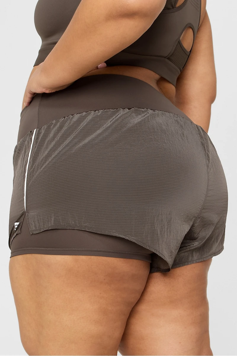 Ripstop Sun Chaser Piped Short 3"