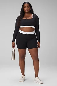On-The-Go PowerHold® High-Waisted 6" Short
