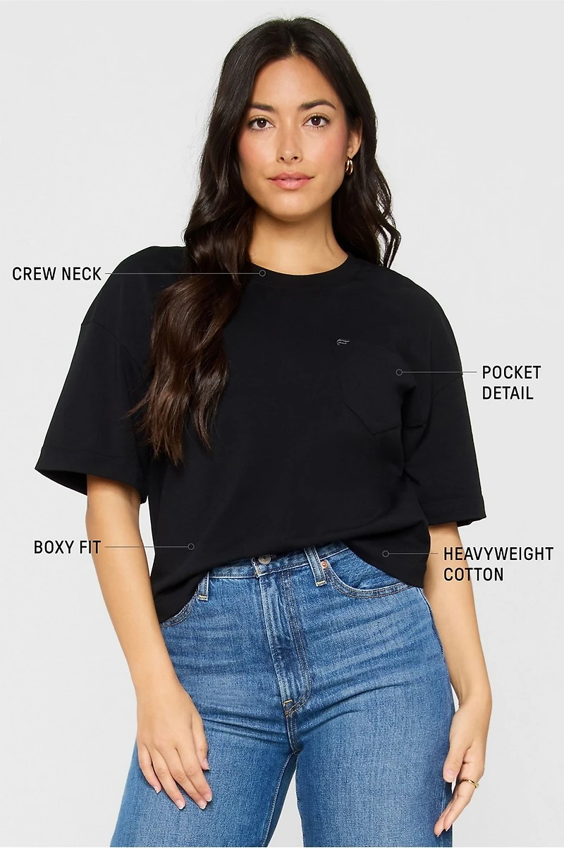 Heavy Cotton Pocket Tee