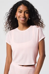 Luxe360 Rib Baby Tee