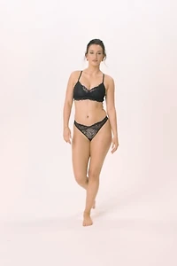 Smoothing Lace Thong