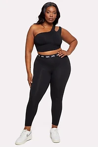 Major Label One Shoulder Midi Top