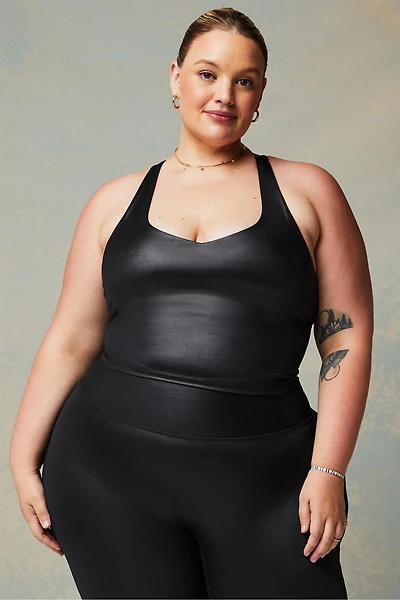 Anywhere Shine Built-In Bra Tank