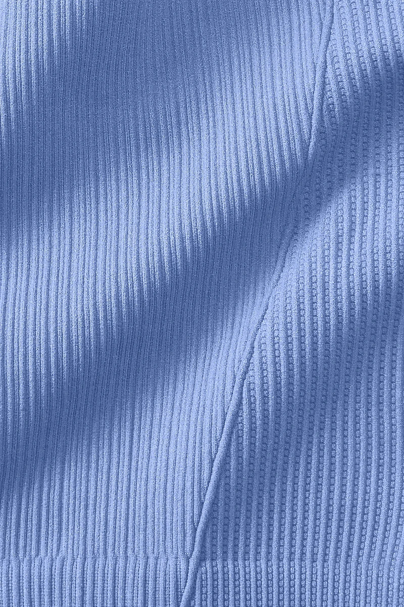 Seamless Polo Cropped Tank