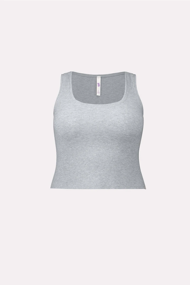 Soft Rib Cropped Tank