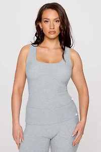 Soft Rib Cropped Tank
