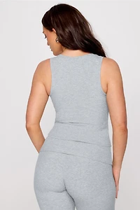 Soft Rib Cropped Tank