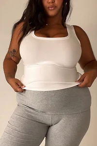 Soft Rib Cropped Tank
