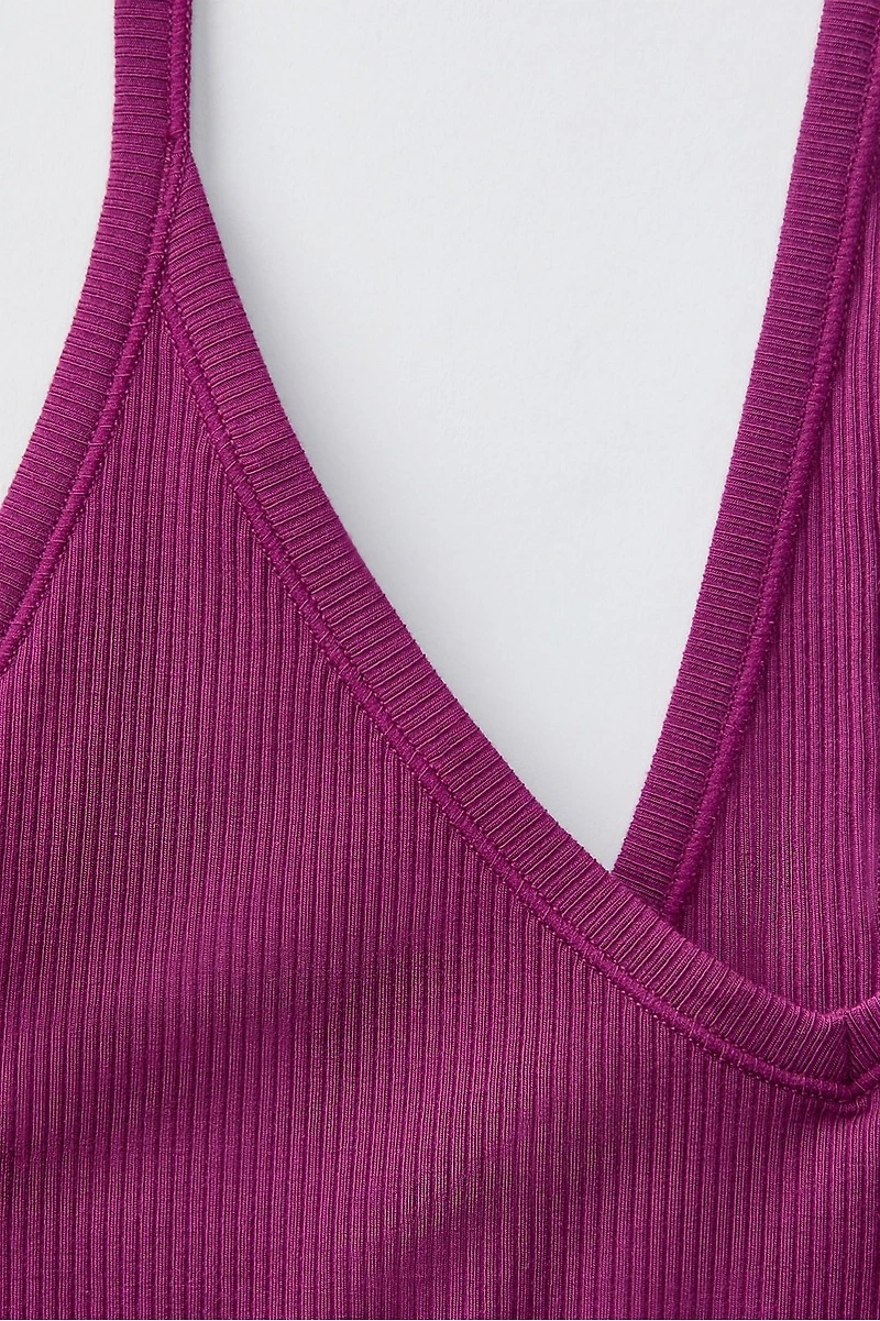 Modal Rib V-Neck Tank