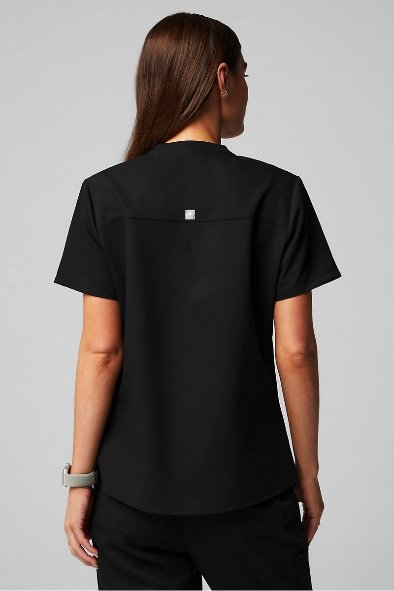 Mode 4-Pocket Scrub Top