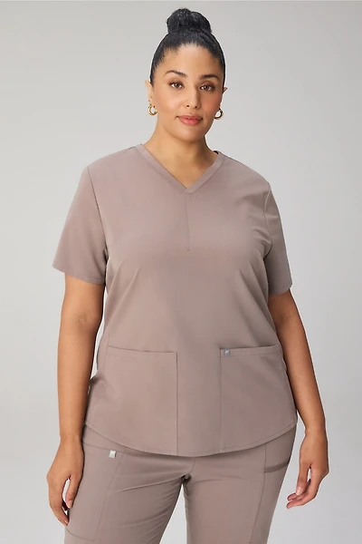 Method  2-Pocket Scrub Top