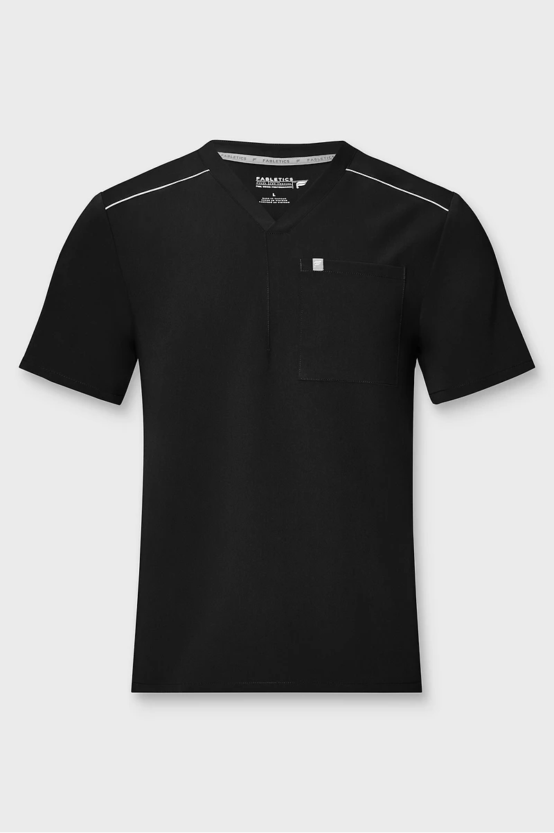 Helix 1-Pocket Scrub Top (Reflective)
