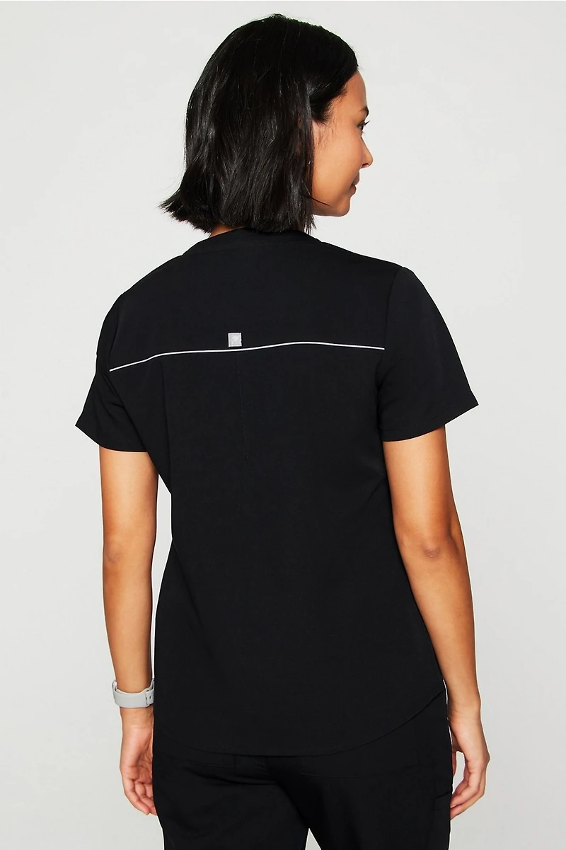Method 2-Pocket Scrub Top (Reflective)