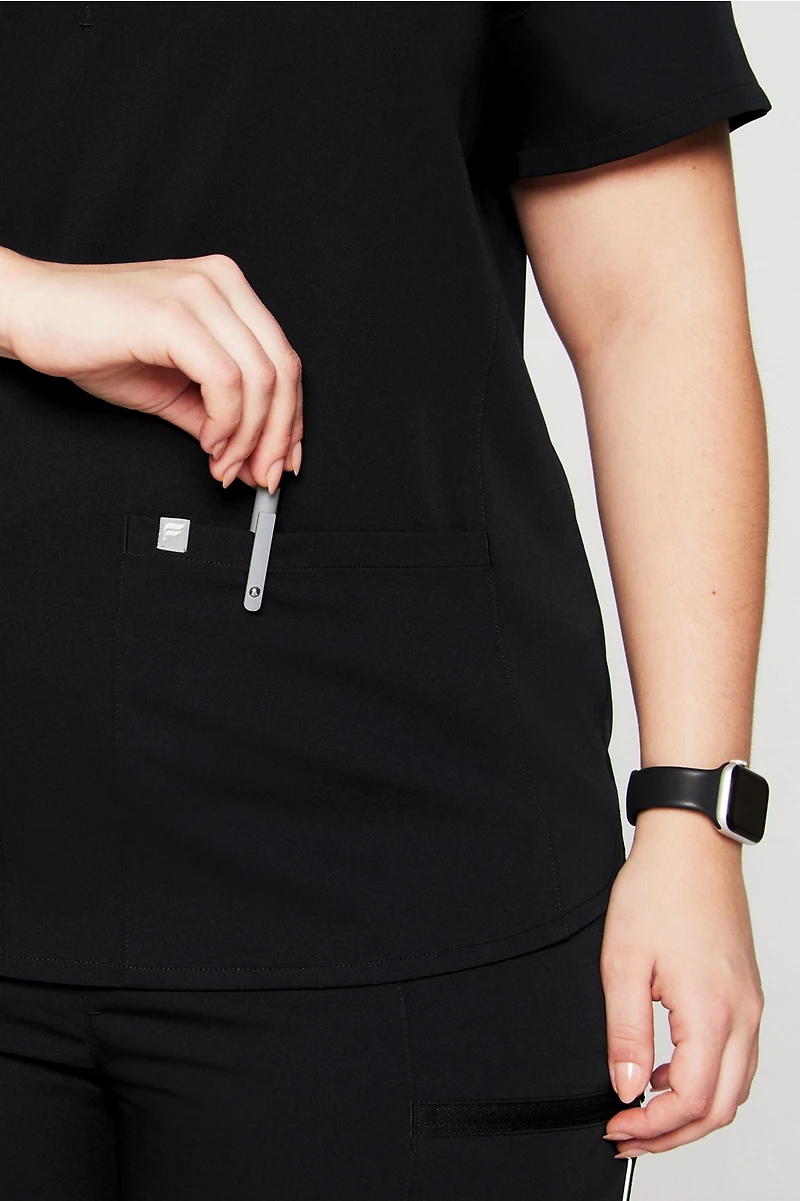 Method 2-Pocket Scrub Top (Reflective)