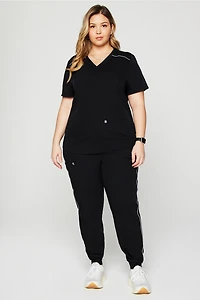 Method 2-Pocket Scrub Top (Reflective)