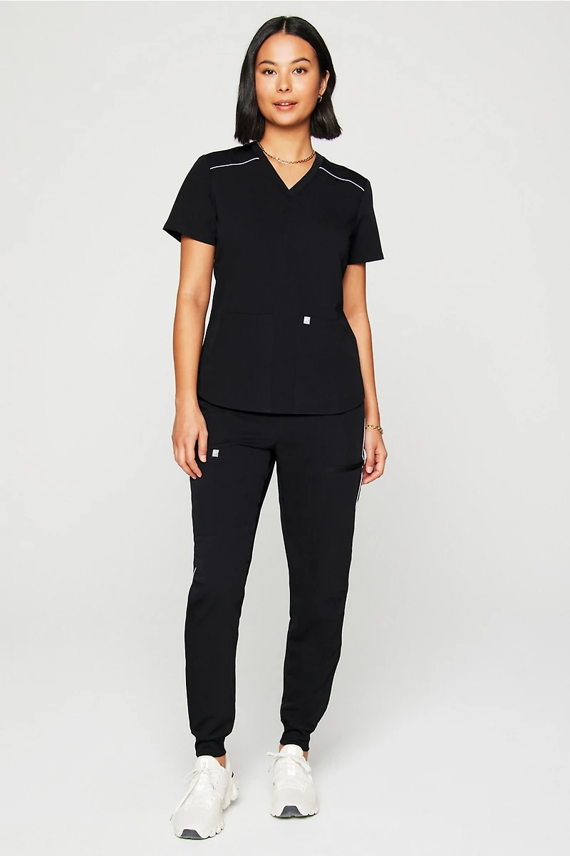 Method 2-Pocket Scrub Top (Reflective)