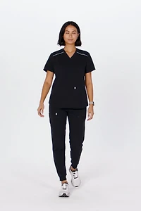 Method 2-Pocket Scrub Top (Reflective)