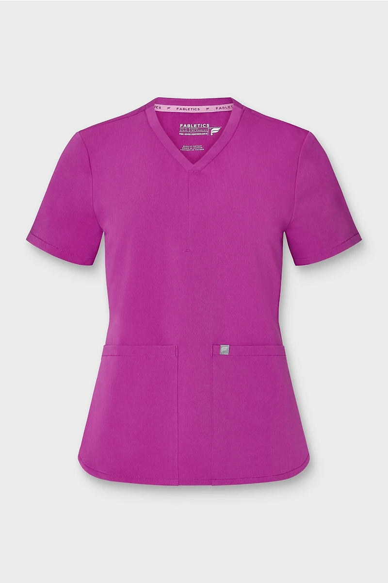 Method 2-Pocket Scrub Top (Petite Fit