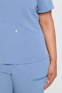 Method 2-Pocket Scrub Top (Petite Fit)