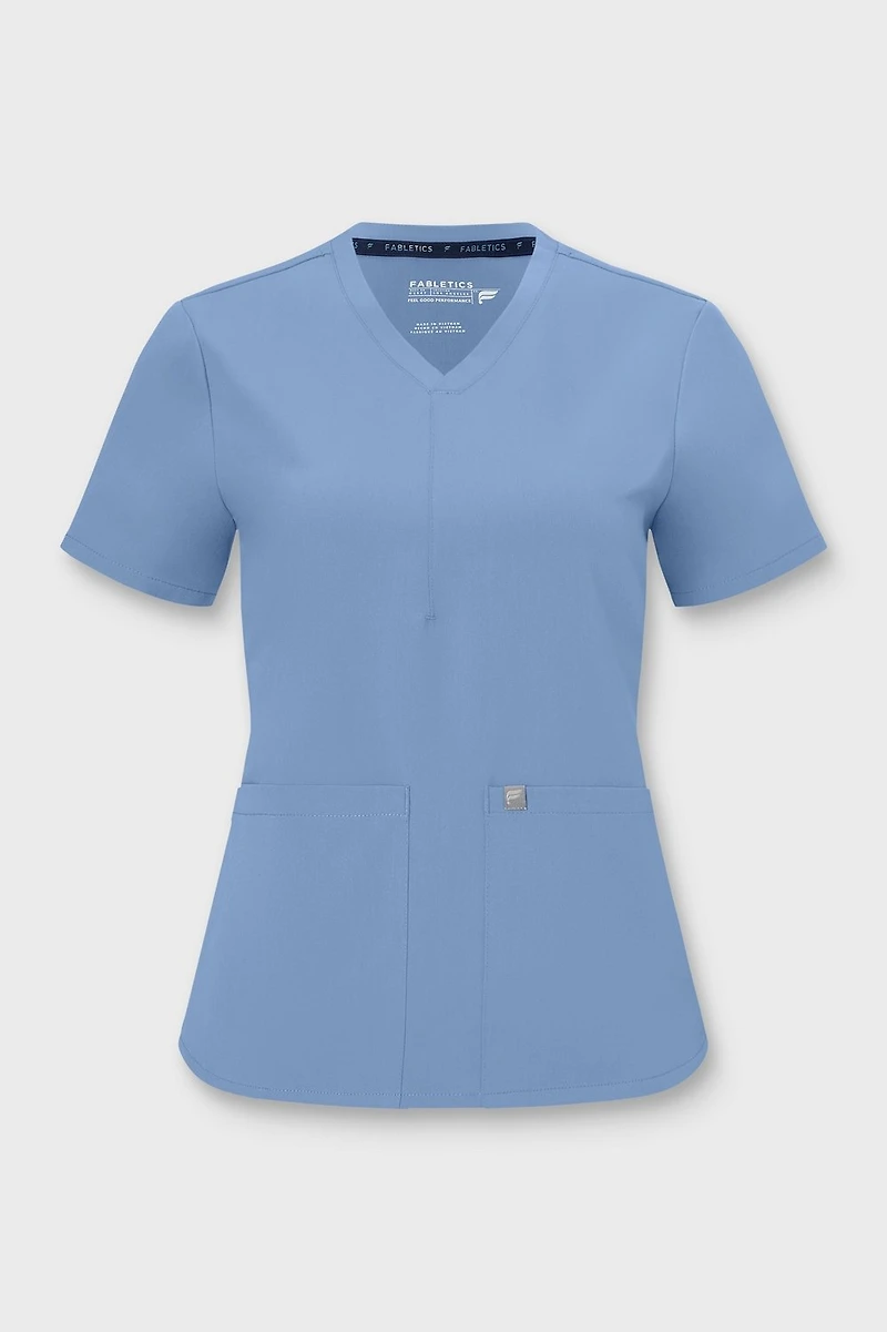 Method 2-Pocket Scrub Top (Petite Fit)