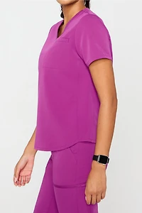 Vital 1-Pocket Scrub Top (Petite Fit