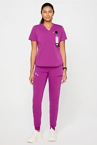 Vital 1-Pocket Scrub Top (Petite Fit