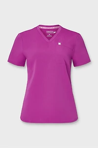 Vital 1-Pocket Scrub Top (Petite Fit