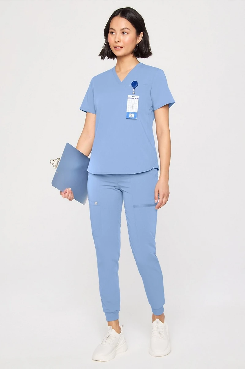 Vital 1-Pocket Scrub Top (Petite Fit)