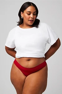 No Show Mid-Rise Thong