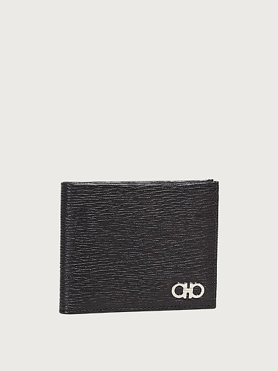 Gancini wallet with coin pocket