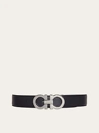 Reversible and adjustable Gancini belt