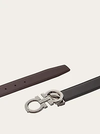 Reversible and adjustable Gancini belt