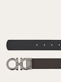 Reversible and adjustable Gancini belt