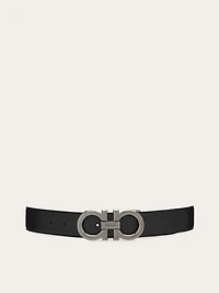 Reversible and adjustable Gancini belt