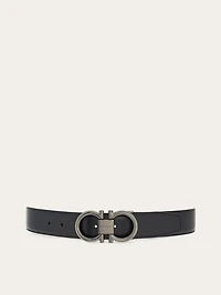 Reversible and adjustable Gancini belt