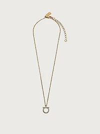 Gancini crystals necklace