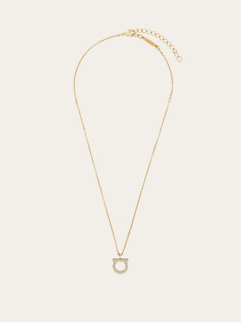 Gancini crystals necklace