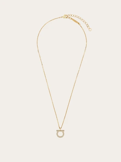 Gancini crystals necklace