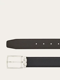 Reversible and adjustable Gancini belt
