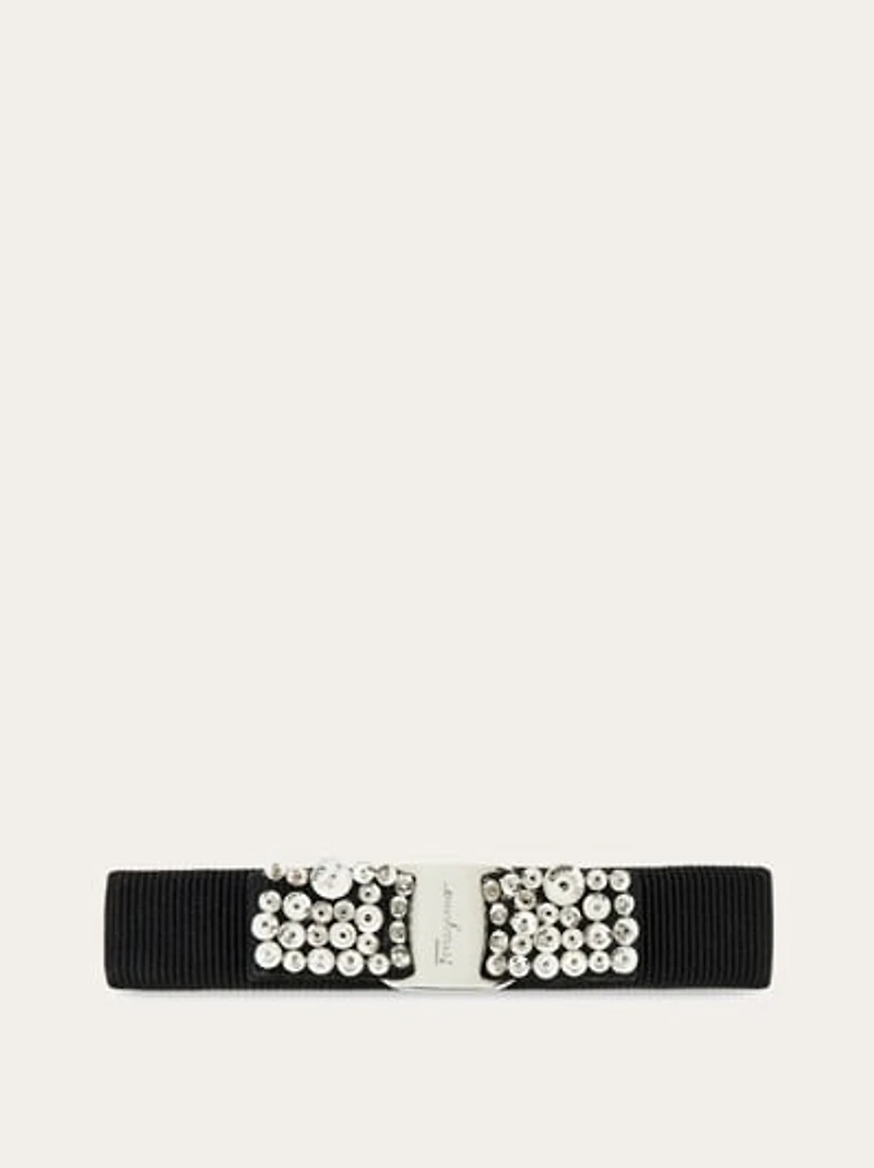 Vara bow crystal hairclip