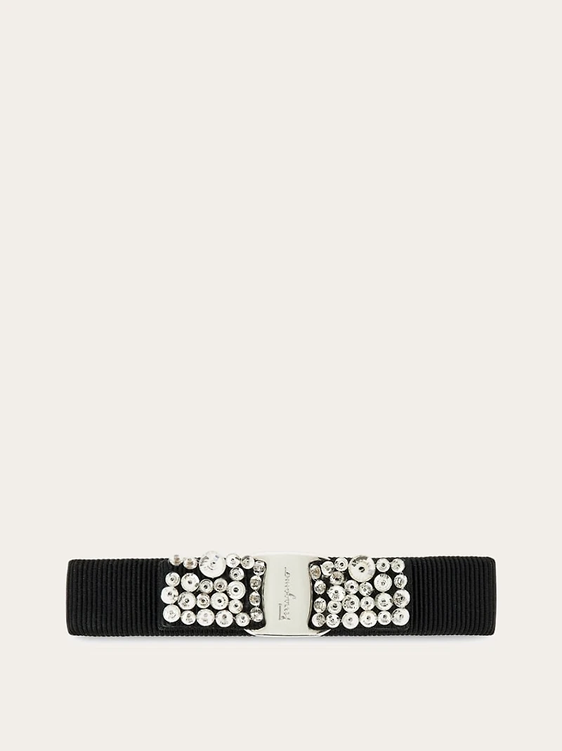 Vara bow crystal hairclip