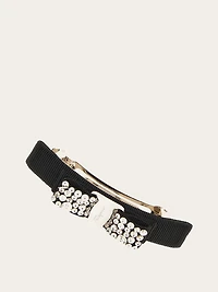 Vara bow crystal hairclip
