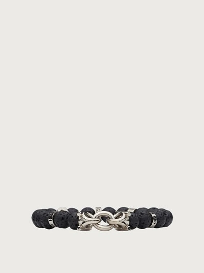 Elasticated bracelet with Gancini