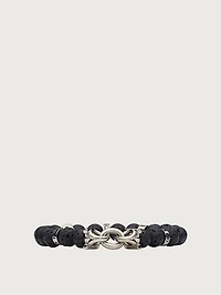 Elasticated bracelet with Gancini