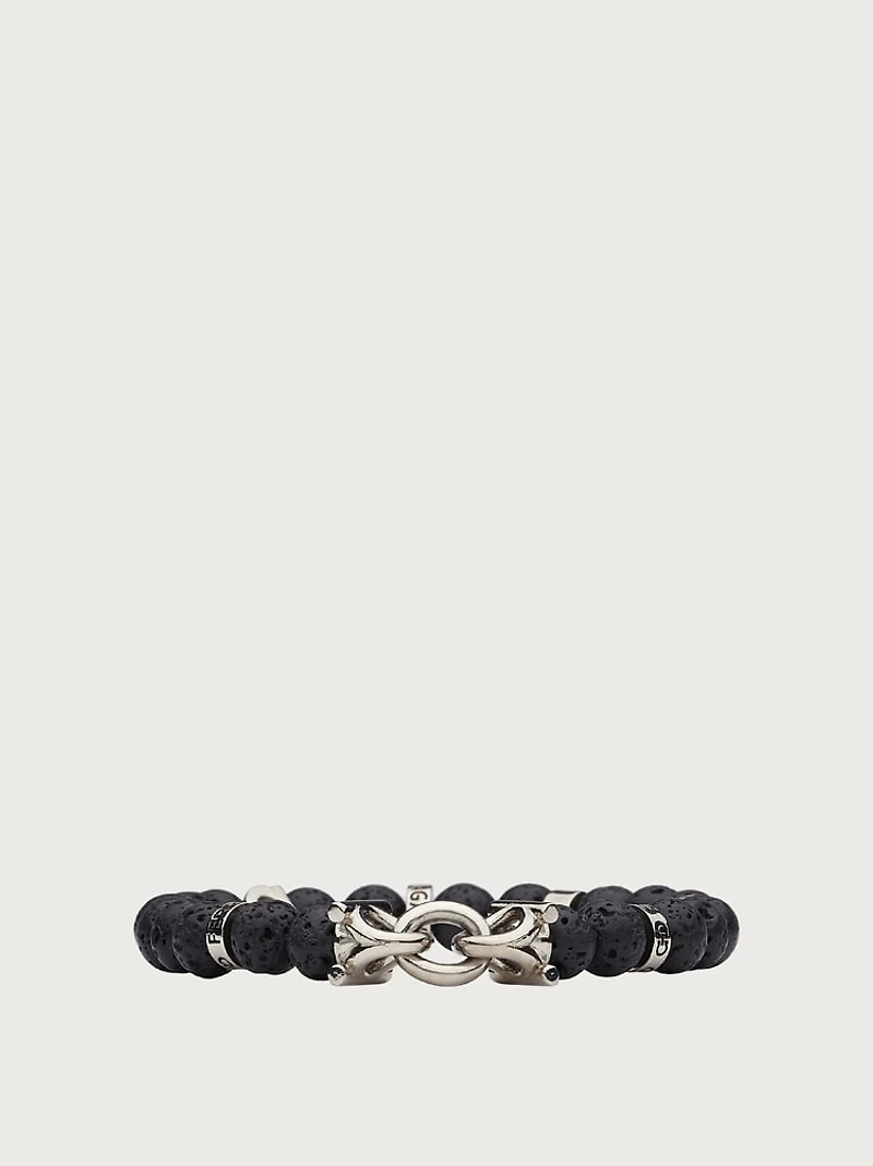 Elasticated bracelet with Gancini