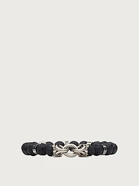 Elasticated bracelet with Gancini