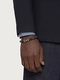 Elasticated bracelet with Gancini