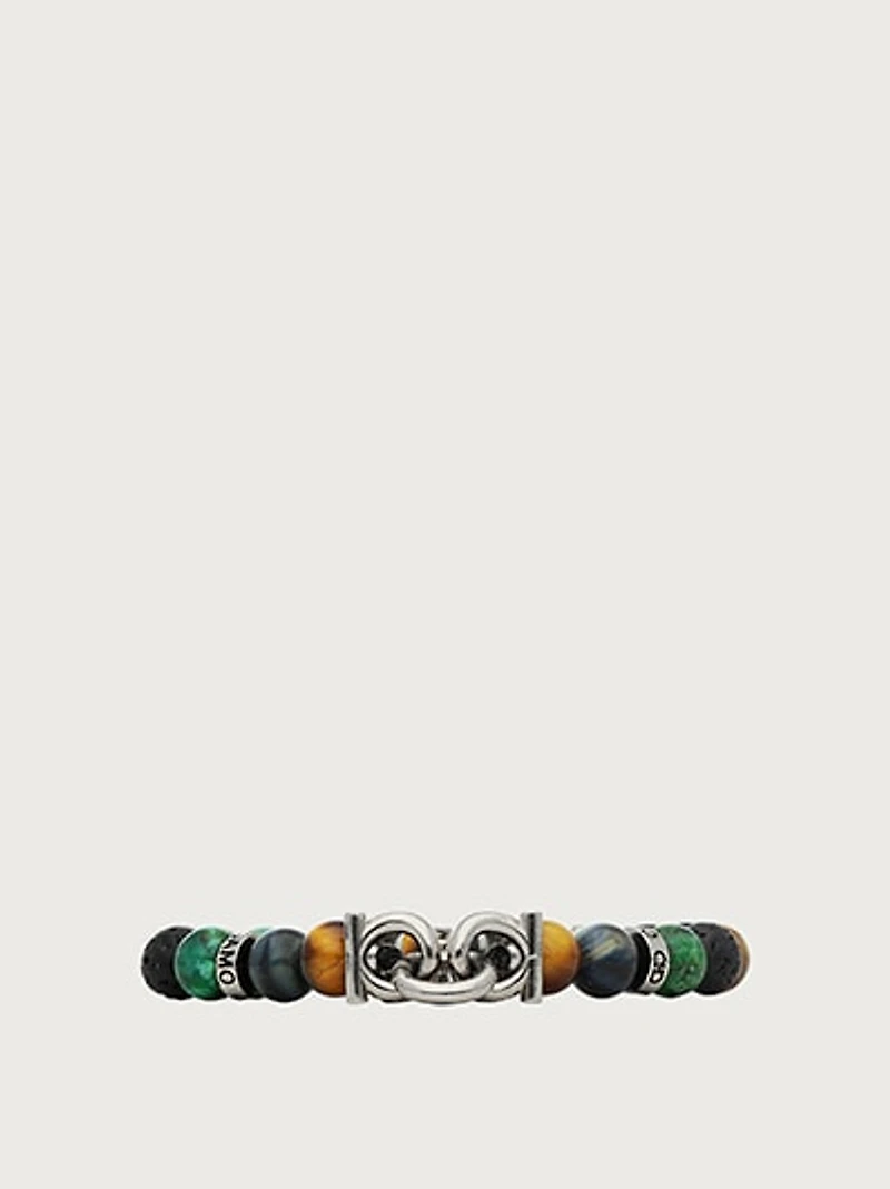 Elasticated bracelet with Gancini