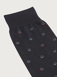 Medium Gancini jacquard sock