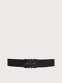 Reversible and adjustable Gancini belt